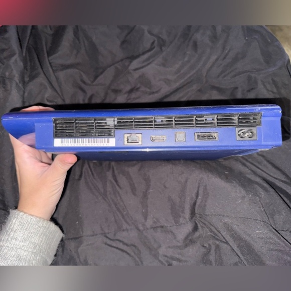 *PRICE OBO* Sony PS3 SuperSlim in Azurite Blue - Picture 3 of 6